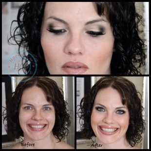 Makeup Before and After: Glam Mom