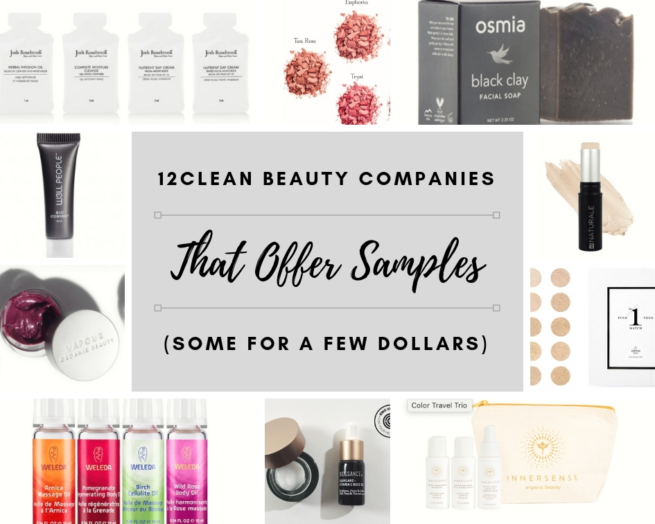 12 Clean Beauty Lines That Offer Samples (Some for Just $1!)